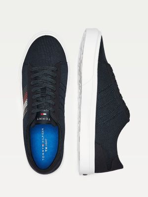 tommy hilfiger lightweight knitted trainer
