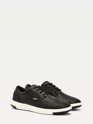 tommy hilfiger leather city sneaker