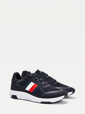 Lightweight Mixed Panel Trainers | BLUE 