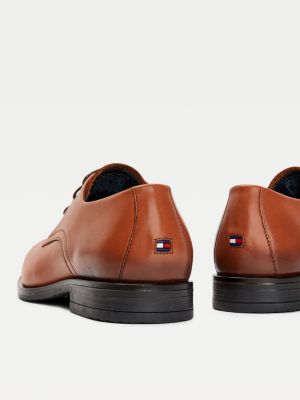 tommy hilfiger essential leather lace up