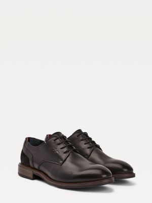 tommy hilfiger leather elevated