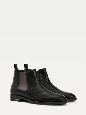 tommy hilfiger suede boots mens