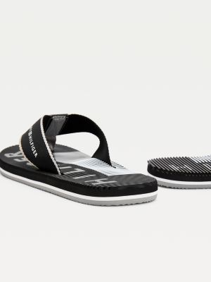 tommy hilfiger white bottom sport sandals
