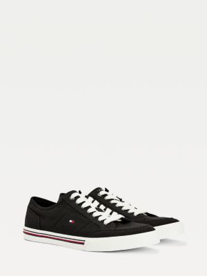 tommy hilfiger canvas trainers