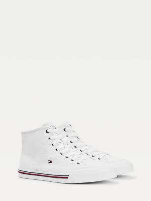 Signature Mid-Top Trainers | WHITE | Tommy Hilfiger