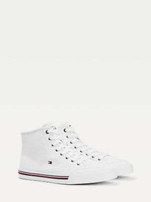 basket homme tommy hilfiger blanche