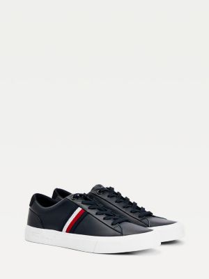 tommy hilfiger suede trainers