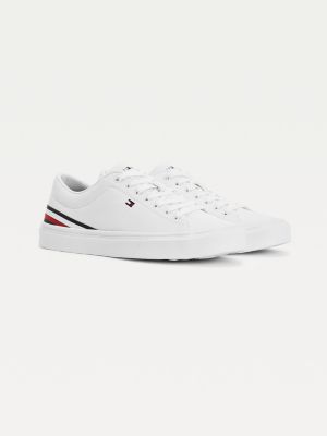 signature tape cupsole trainers