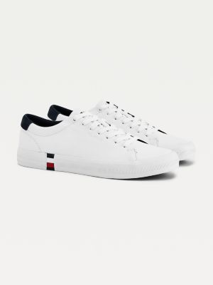 signature logo vulcanised trainers