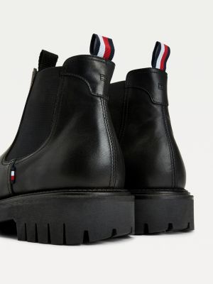 Cleat Chelsea Boots | BLACK Tommy Hilfiger