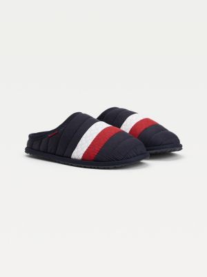 Signature Padded Home Slippers | BLUE Tommy Hilfiger