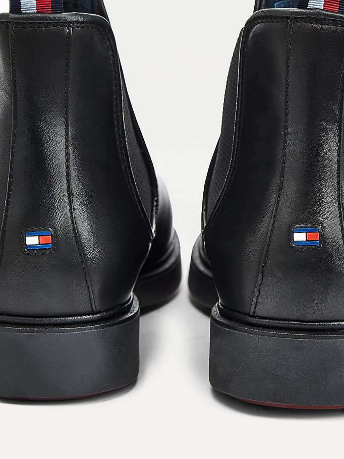 Leather Chelsea Boots | BLACK | Tommy Hilfiger