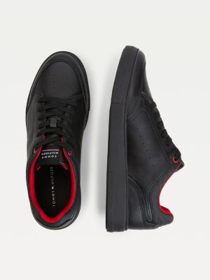 tommy black trainers