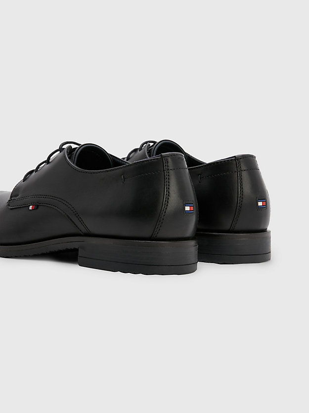 Leather Lace-Up Shoes | BLACK | Tommy Hilfiger
