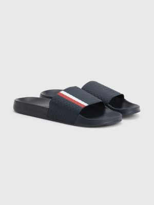 tommy hilfiger men's slide sandals