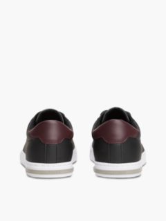 Essential Leather Vulcanised Trainers — Black 4