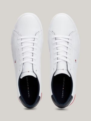 Zapatillas de deporte cómodas de cuero para hombre, zapatos deportivos para  correr, vulcanizados, color blanco, prim…