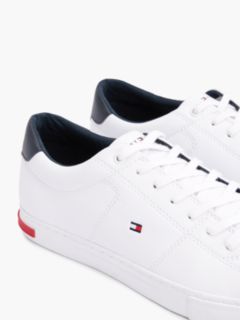 Essential Leather Vulcanised Trainers — White 6