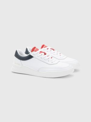 tommy hilfiger elevated cupsole suede