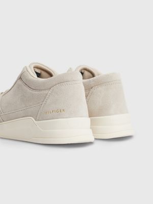 tommy hilfiger elevated cupsole suede