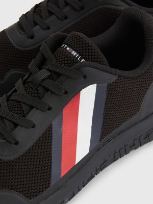 tommy hilfiger green knit trainers
