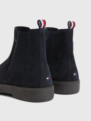 bottine daim tommy hilfiger