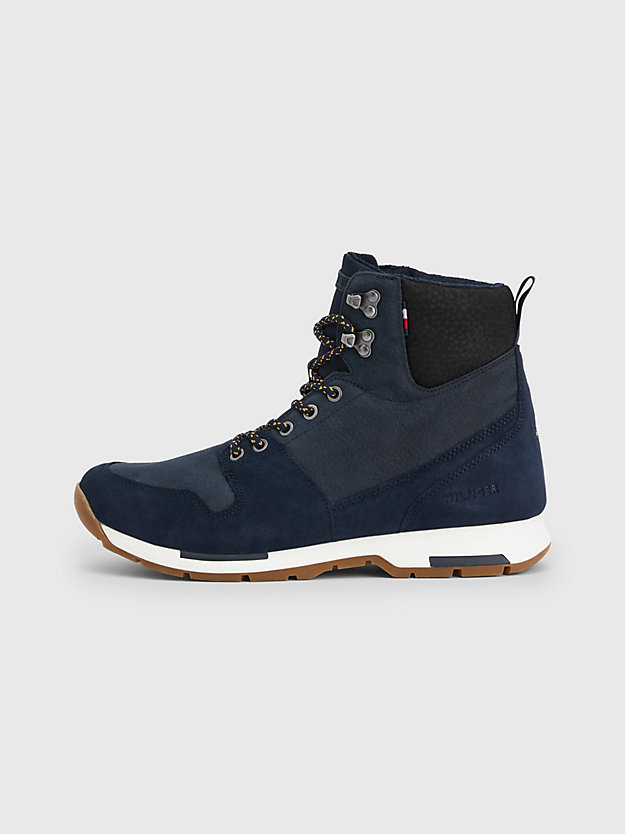 DESERT SKY Retro Suede Lace-Up Ankle Boots for men TOMMY HILFIGER