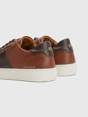 cognac color sneakers