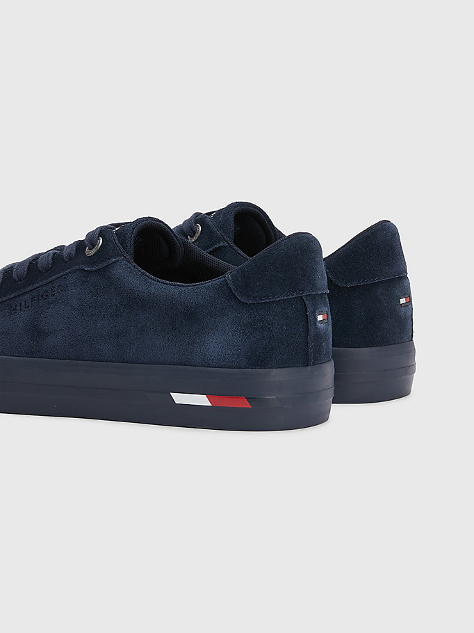 TH Modern Suede Trainers | BLUE | Tommy Hilfiger