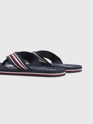 ik heb het gevonden Vast en zeker Mijnwerker Sandalen & Slippers voor heren | Badslippers | Tommy Hilfiger® BE