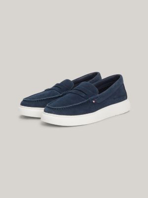 Tommy hilfiger deals loafers blue