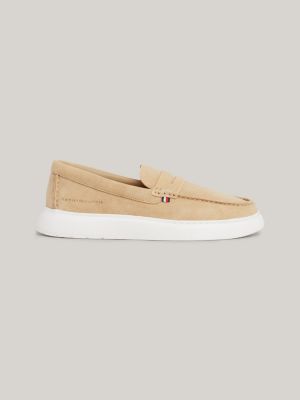 Tommy hilfiger suede clearance loafers