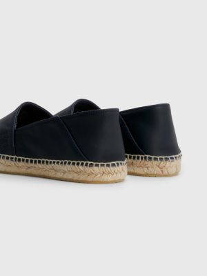 Hurtigt Oceanien Omsorg Tommy Hilfiger x Vacation Premium Leather Monogram Espadrilles | BLUE | Tommy  Hilfiger