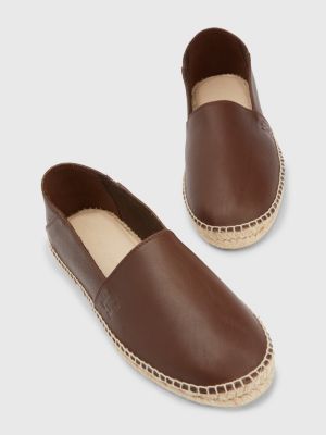 leather espadrilles