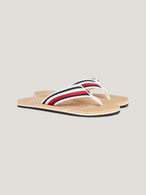 Logo Cork FlipFlops BEIGE Tommy Hilfiger