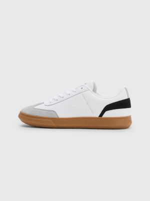 Signature Leather Trainers | WHITE | Tommy Hilfiger