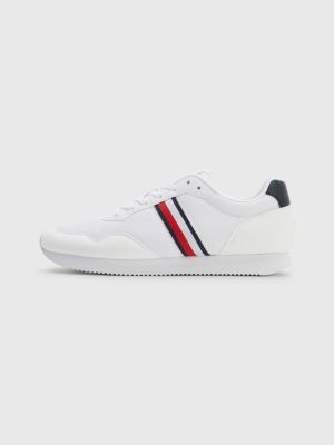Signature Tape Runner Trainers WHITE Tommy Hilfiger
