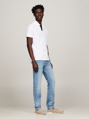 Suede Flag Boat Shoes Beige Tommy Hilfiger