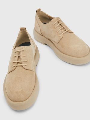 Suede LaceUp Derby Shoes BEIGE Tommy Hilfiger