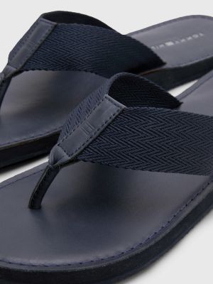 Webbing Strap Flip-Flops | BLUE | Tommy Hilfiger