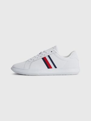 Signature Tape Cupsole Trainers | WHITE | Tommy Hilfiger