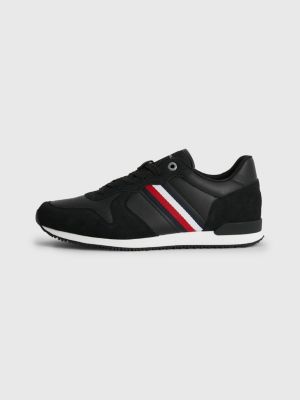 Iconic Signature Tape Runner Trainers | BLACK | Tommy Hilfiger