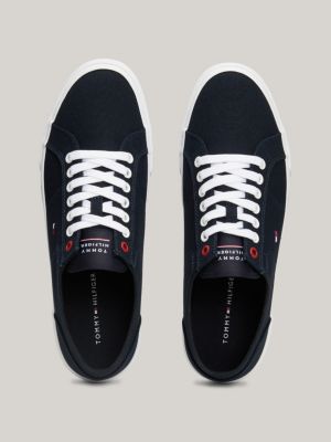 Grey tommy hilfiger sales trainers