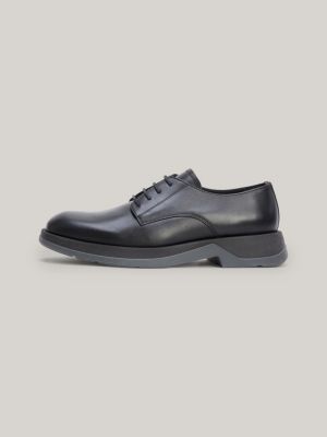 Tommy Hilfiger Jacob Leather Derby Shoes in Black