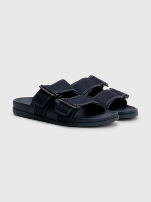 Tommy Hilfiger + Chunky Sole Hook and Loop Strap Sandals