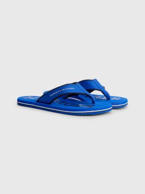 Classics bing Logo FlipFlops BLUE Tommy Hilfiger