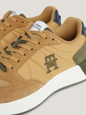 Classics Elevated Runner Trainers Khaki Tommy Hilfiger