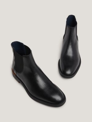 Premium Leather Chelsea Boots Black Tommy Hilfiger