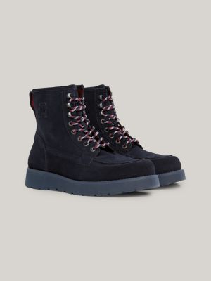 Tommy hilfiger suede outlet hiking boots