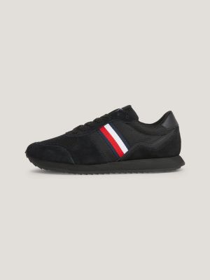 Signature Tape Running Trainers | BLACK | Tommy Hilfiger